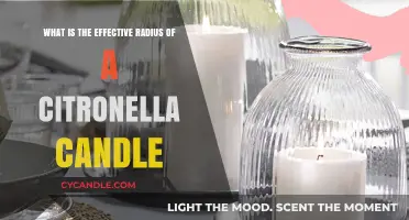 Effective Radius of Citronella Candles: Repelling Mosquitoes and Measuring Protection