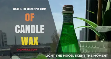 Candle Wax Energy Density: Calories per Gram Explained Simply