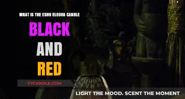 Eshu Elegua Candle: Unveiling the Black and Red Symbolism and Power