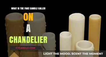 What Are Those Fake Candles on Chandeliers Called?