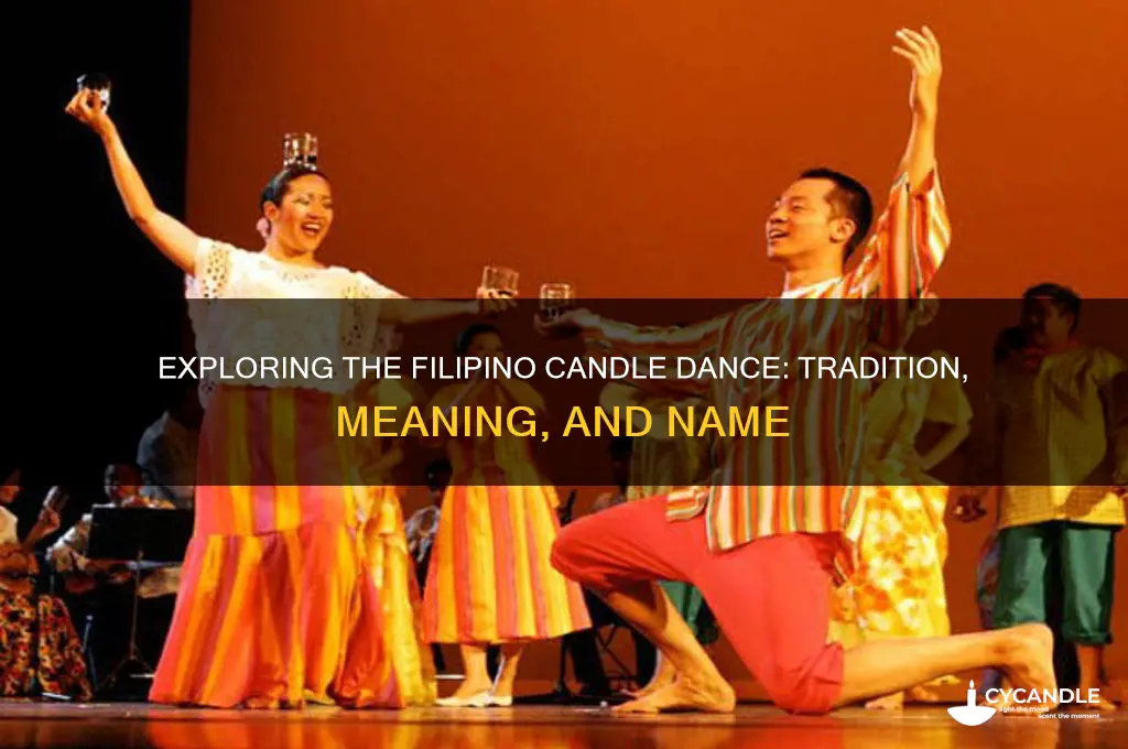 what is the filipino candle dance called