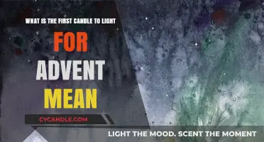 The First Advent Candle: Symbolism and Meaning of Hope's Light