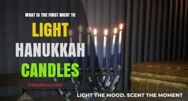 Hanukkah's First Night: When to Light the Candles