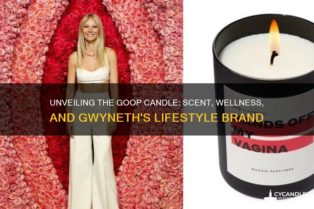 what is the goop candle