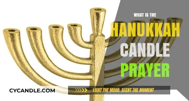 Understanding the Hanukkah Candle Prayer: Meaning, Rituals, and Blessings