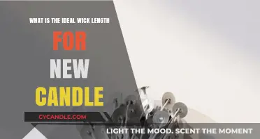 Perfect Wick Length for New Candles: A Beginner's Guide