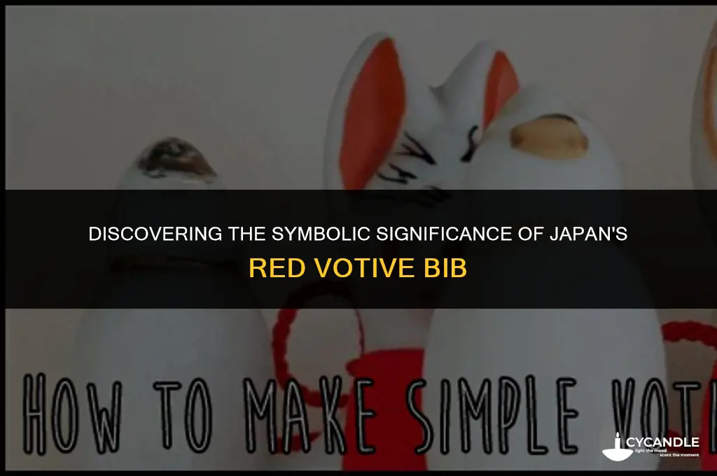 what is the japanese name for the red votive bib