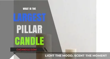 Discover the World's Largest Pillar Candle: Size, Craft, and History