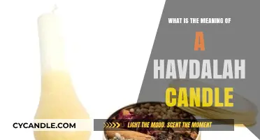 Understanding the Spiritual Significance of a Havdalah Candle