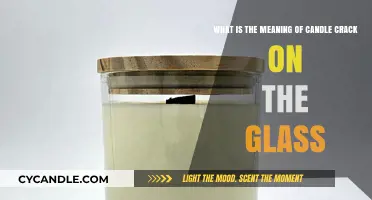 Understanding the Meaning Behind Candle Cracks on Glass Surfaces