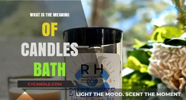 Candles Bath Meaning: Unveiling the Soothing Ritual's Purpose and Benefits