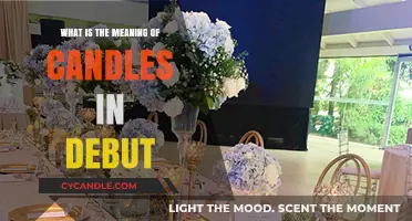 Candles in Debut: Symbolism and Significance Explained