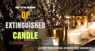 The Symbolic Meaning of an Extinguished Candle: Insights and Interpretations