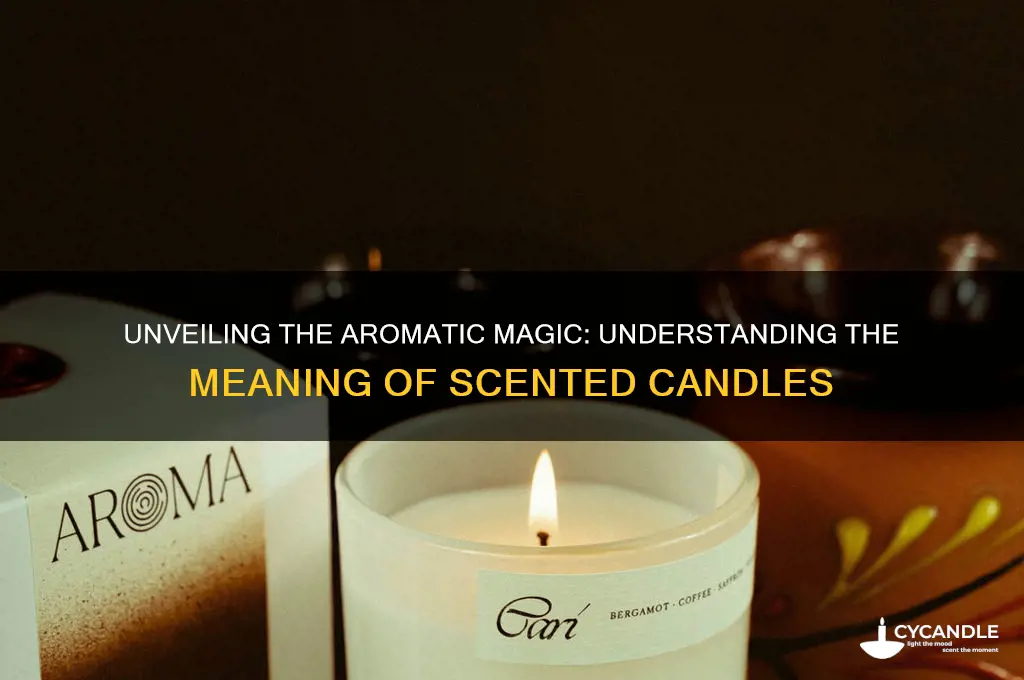 what is the meaning of scented candles