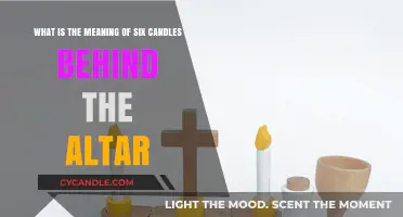 Six Candles Behind the Altar: Unveiling Their Symbolic Meaning and Purpose