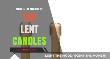 Understanding the Symbolic Meaning of Lent Candles in Christian Tradition