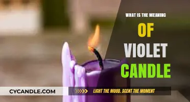 Unveiling the Spiritual and Symbolic Meaning of Violet Candles