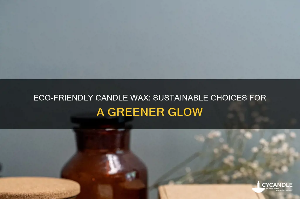 what is the most eco friendly candle wax