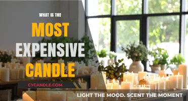 Luxury Illuminated: Discovering the World's Priciest Candle Creation