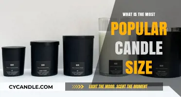 Discovering the Most Popular Candle Size for Every Occasion