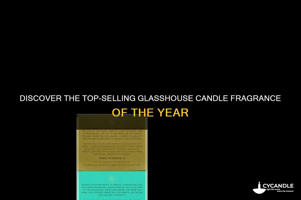 what is the most popular glasshouse candle