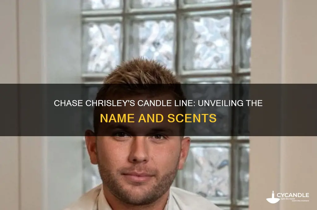 what is the name of chase chrisley candles