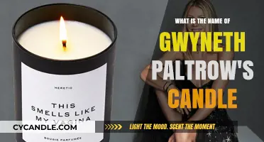 Gwyneth Paltrow's Controversial Candle: Unveiling the Name and Its Meaning