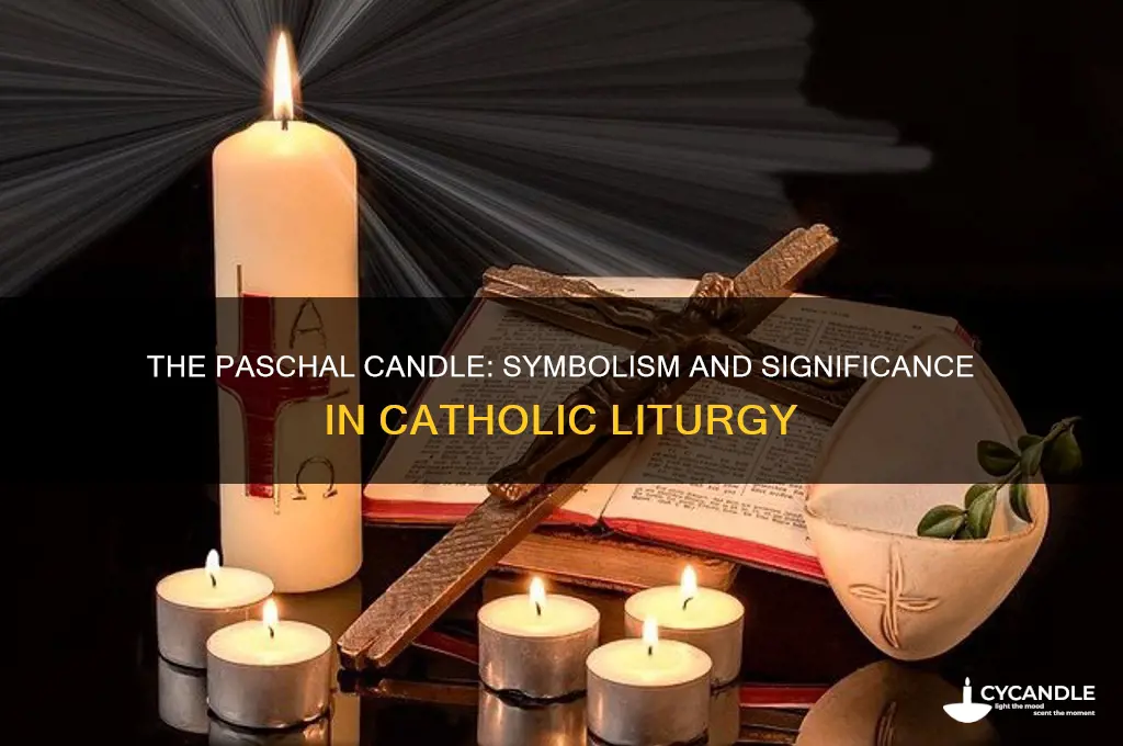 what is the paschal candle in the catholic church
