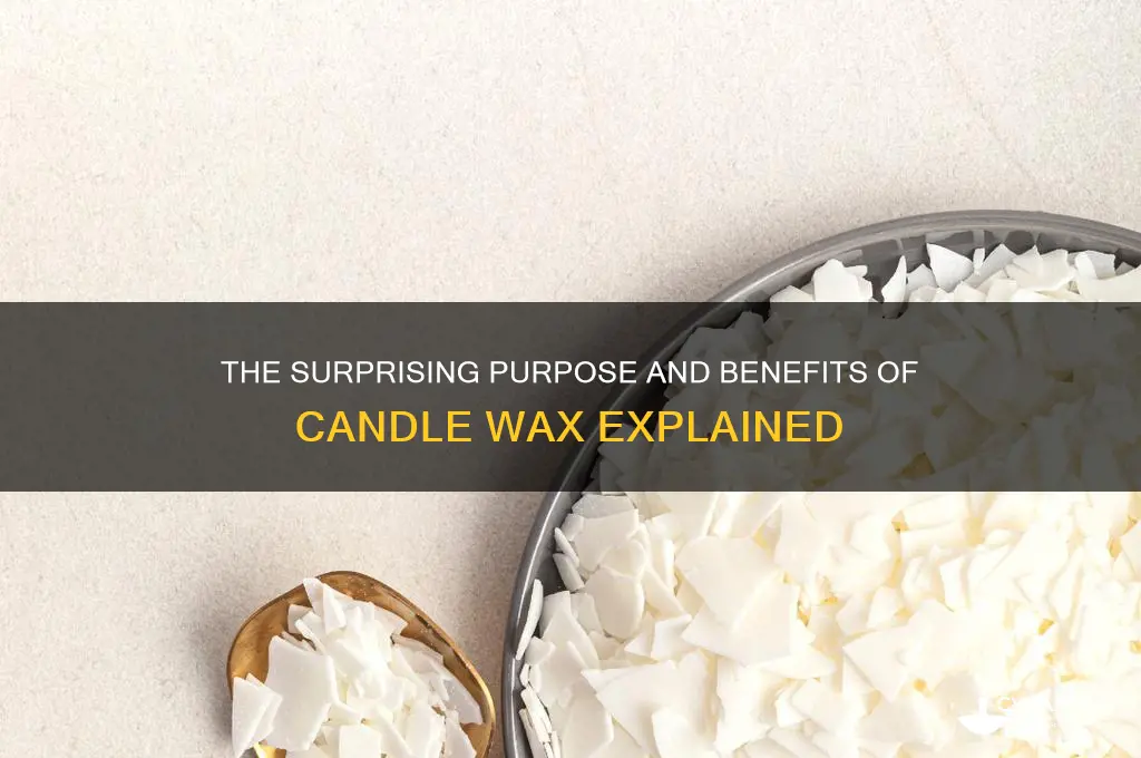 what is the point of candle wax