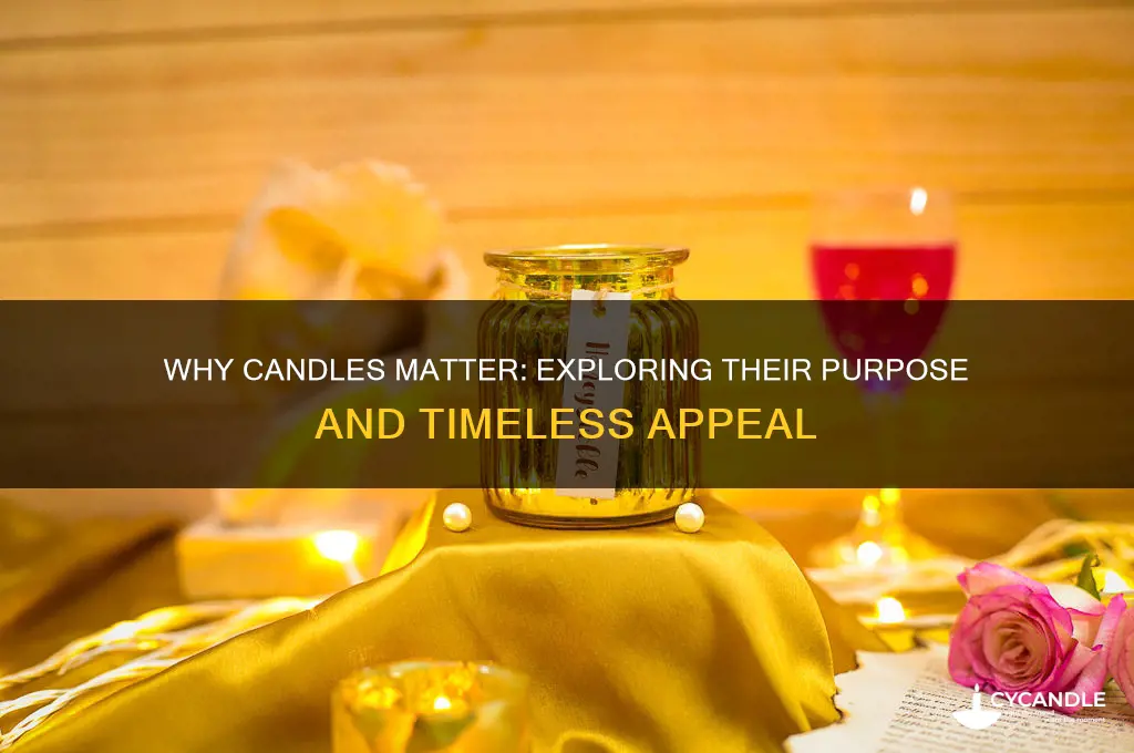 what is the point of candles