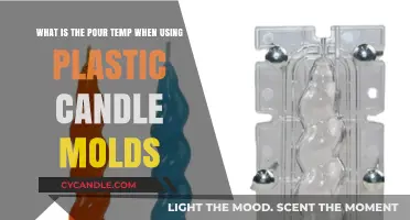 Optimal Pour Temperature for Plastic Candle Molds: A Guide