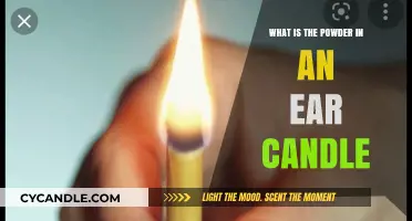 Unveiling the Mystery: What's Inside an Ear Candle's Powder?
