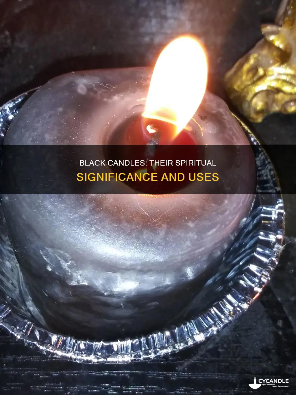 what is the purpose of a black candle