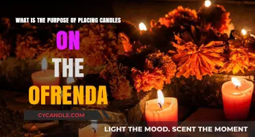 Candles on the Ofrenda: Illuminating the Purpose and Symbolism