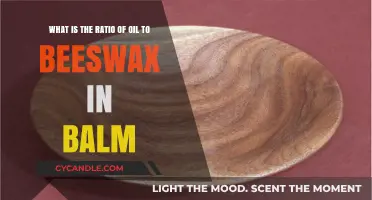 Perfect Balm Recipe: Ideal Oil to Beeswax Ratio Explained