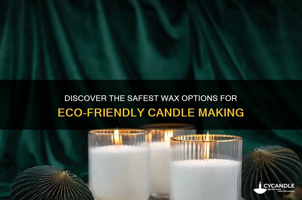 what is the safest wax for candles