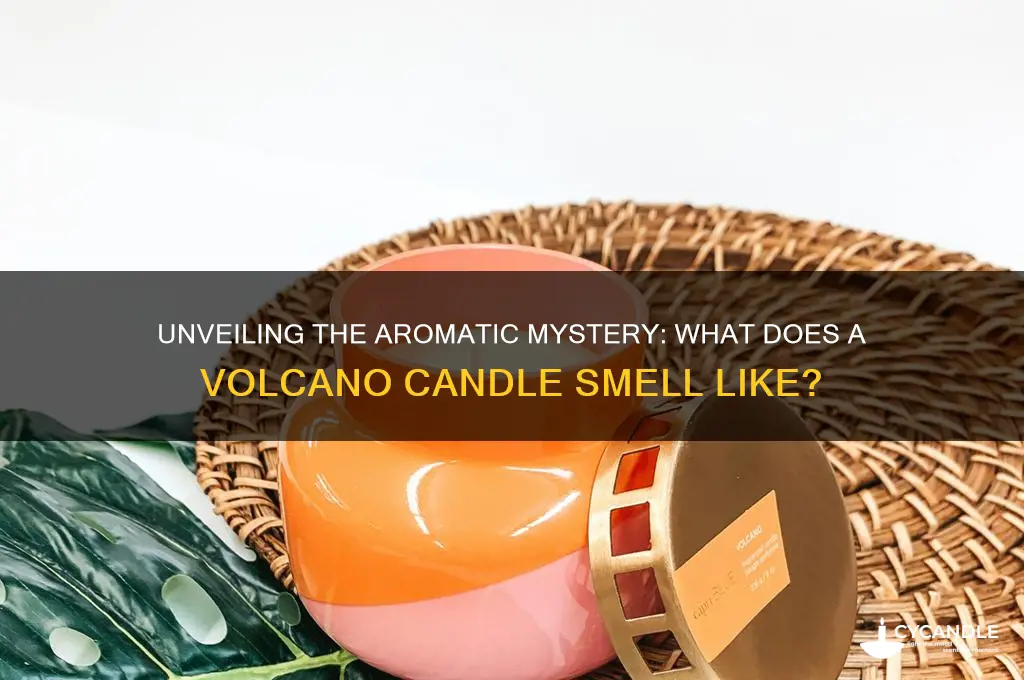 what is the scent of volcano candle