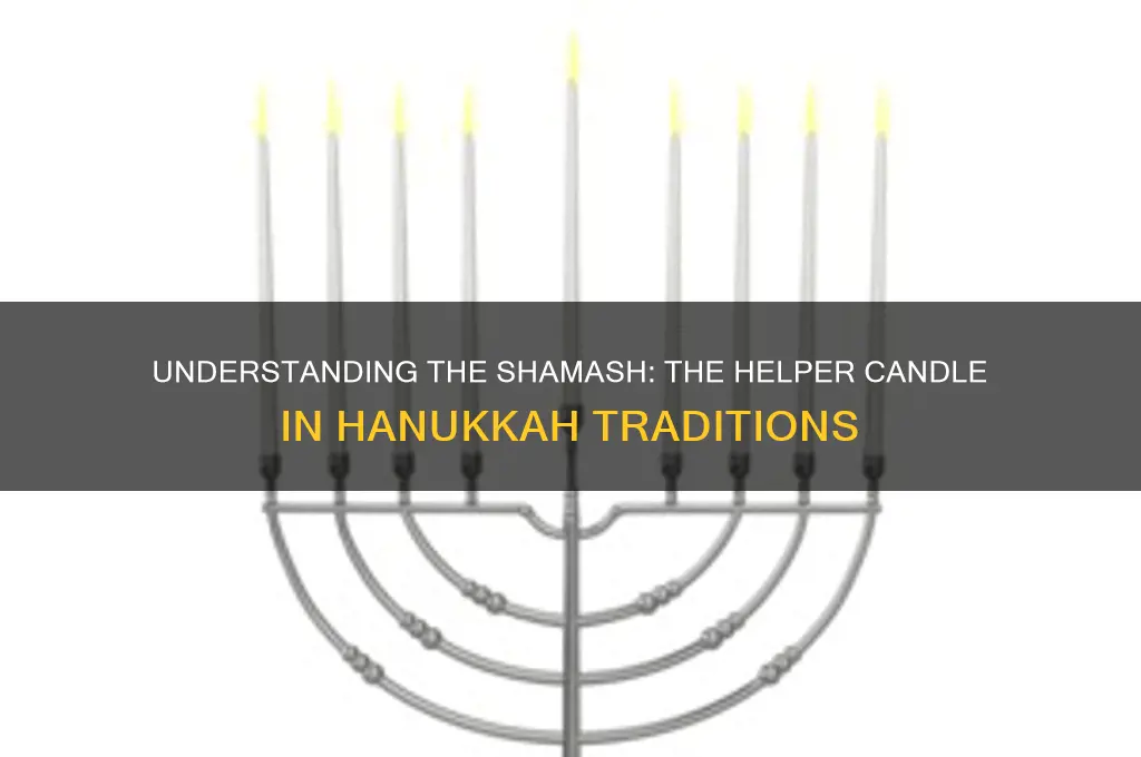 what is the shamash candle
