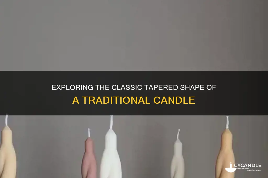 what is the shape of a candle