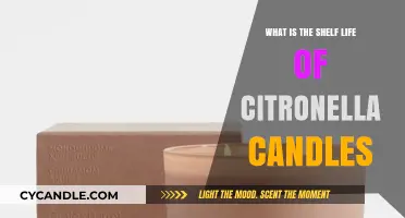 Citronella Candles: Understanding Their Shelf Life and Effectiveness