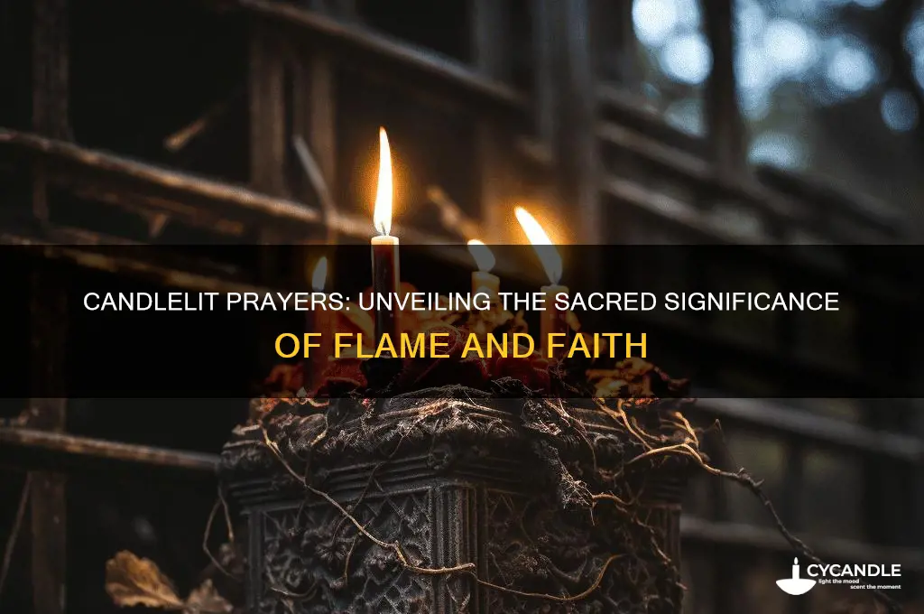 what is the significance of praying with candles