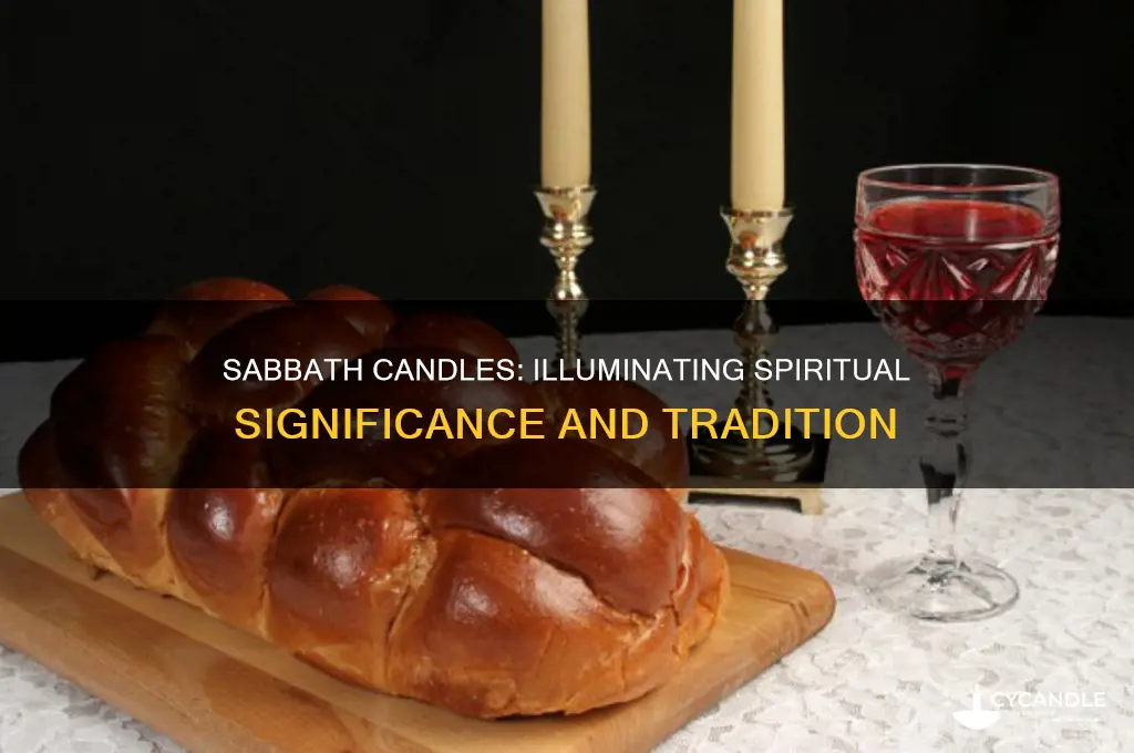 what is the significance of the sabbath candles