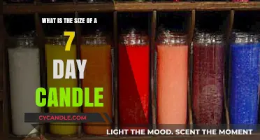 7-Day Candle Dimensions: Understanding the Standard Size and Uses
