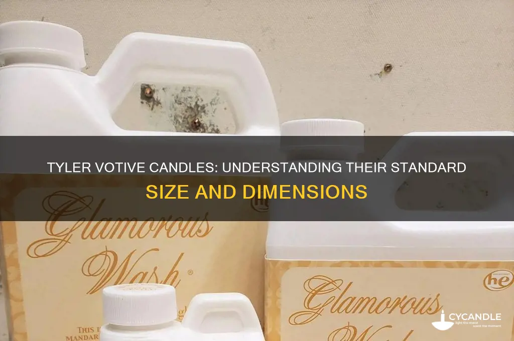 what is the size of tyler votive candles