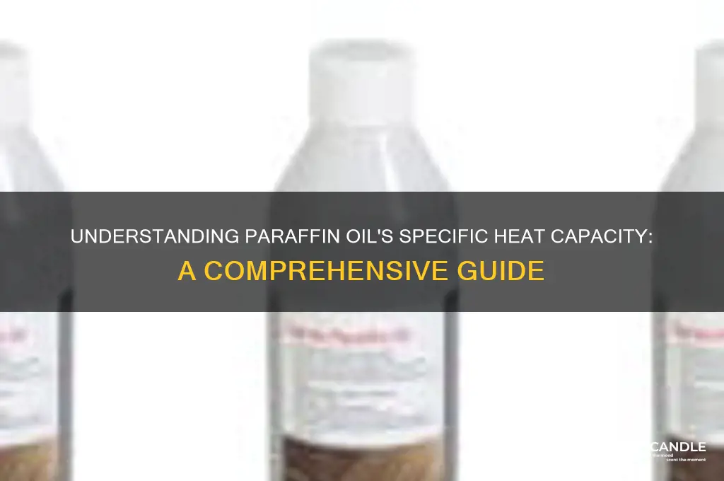 what is the specific heat capacity of paraffin oil