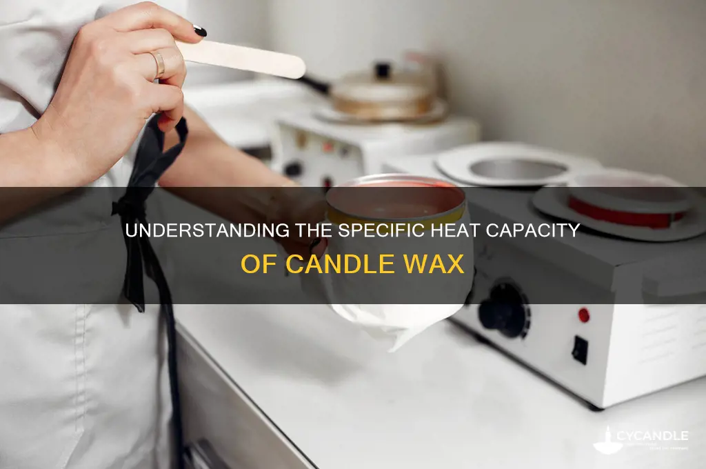 what is the specific heat of a candle