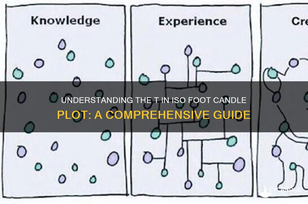 what is the t in iso foot candle plot