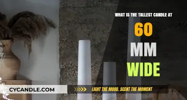 Exploring the Tallest Candle Design at a 60mm Width