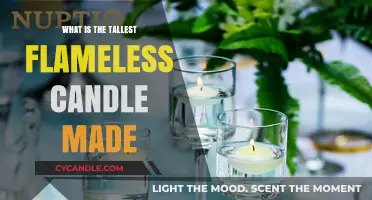 Discover the World's Tallest Flameless Candle: A Towering Innovation