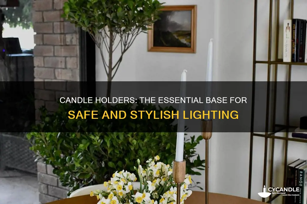 what is the thing that you light a candle on